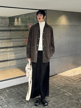 「アイテム（その他）」を使った、𝐒 𝐄 𝐈 𝐑 𝐀さん（レディース・168cm・20代）の秋コーディネート
