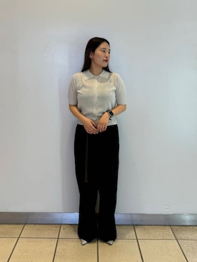 「アイテムズ」｜kaedeさん（レディース・153cm）の夏コーディネート