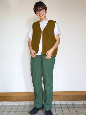 鶴岡 彩由李(つるおか さゆり)さんのコーディネート