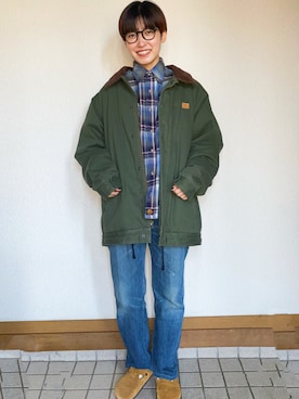 鶴岡 彩由李(つるおか さゆり)さんのコーディネート