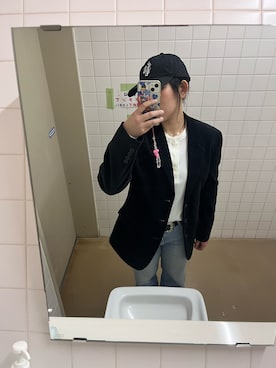 「EDWIN（エドウィン）のアイテム」を使った、ngchmeeeさん（レディース・161cm）の冬コーディネート