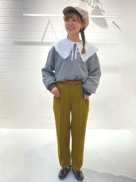 ayaneさん（レディース・154cm）の秋コーディネート