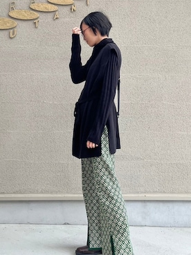 「ニット/セーター」｜𝒦さん（レディース・157cm）の秋コーディネート