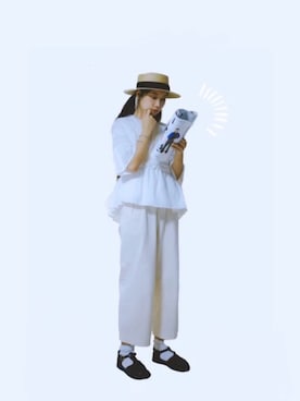 「handmade」｜「アイテム（その他シューズ）」を使った、sankilogram さん（レディース・166cm）の夏コーディネート
