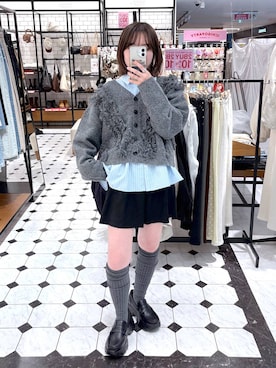 azusaaaa02さん（レディース・154cm）の冬コーディネート