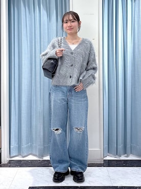 azusaaaa02さん（レディース・154cm）の冬コーディネート