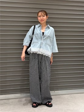 azusaaaa02さん(レディース・154cm)の夏コーディネート