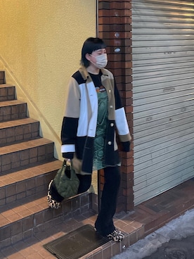 「MARE（マーレ）のアイテム」を使った、kanakoさん（レディース・162cm）の春コーディネート