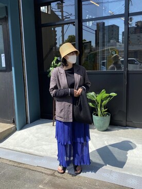 kanakoさん（レディース・162cm）の秋コーディネート