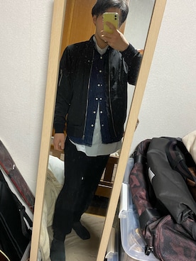 「はじめましてコーデ」｜「アイテム（ブルゾン）」を使った、kear06さん（メンズ・170cm）の春コーディネート