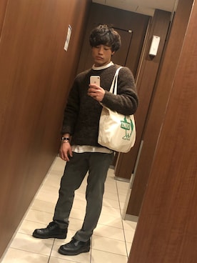 「MARC JACOBS（マークジェイコブス）のアイテム（腕時計）」を使った、kear06さん（メンズ・170cm）の秋コーディネート