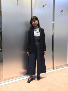 「NARACAMICIE（ナラカミーチェ）のアイテム」を使った、na.hさん（レディース・157cm）の秋コーディネート