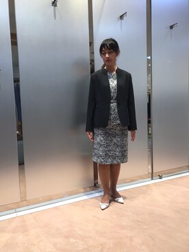 「ナラカミーチェ」｜「アイテム（ジャケット/アウター）」を使った、na.hさん（レディース・157cm）の秋コーディネート