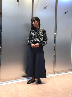 「NARACAMICIE（ナラカミーチェ）のアイテム」を使った、na.hさん（レディース・157cm）の秋コーディネート