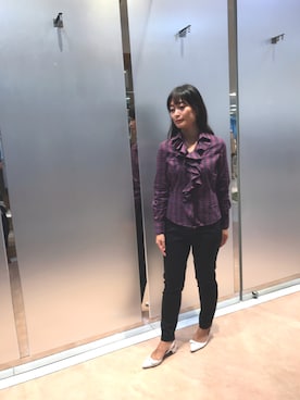 「NARACAMICIE（ナラカミーチェ）のアイテム」を使った、na.hさん（レディース・157cm）の夏コーディネート