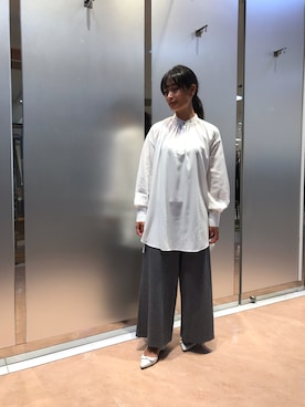 「NARACAMICIE（ナラカミーチェ）のアイテム」を使った、na.hさん（レディース・157cm）の秋コーディネート