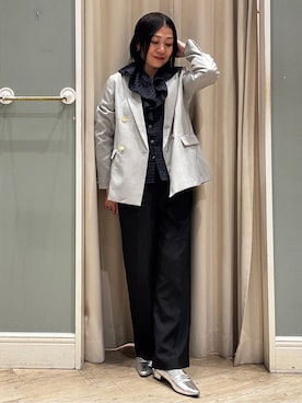 「INDIVI（インディヴィ）のアイテム」を使った、micca0118さん（レディース・156cm）の春コーディネート