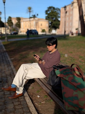 amenoishidatamiさん（メンズ・174cm）の秋コーディネート