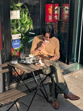 amenoishidatamiさん（メンズ・174cm）の秋コーディネート