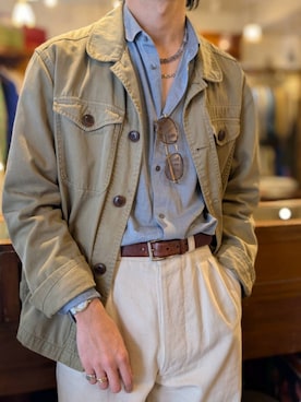 「COS（コス）のアイテム」を使った、amenoishidatamiさん（メンズ・174cm）の春コーディネート