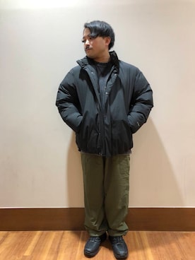 TORU OKIさん（メンズ・163cm）の冬コーディネート
