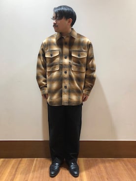 TORU OKIさん（メンズ・163cm）の冬コーディネート