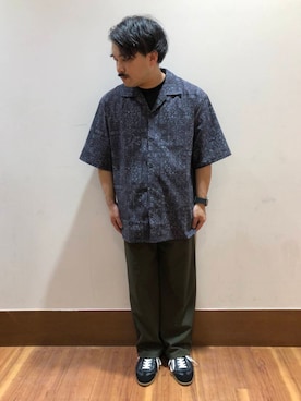 「定番」｜TORU OKIさん（メンズ・163cm）の夏コーディネート