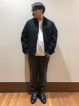 TORU OKIさん（メンズ・163cm）の冬コーディネート