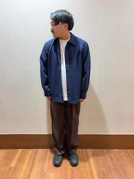 「秋服」｜TORU OKIさん（メンズ・163cm・30代）の秋コーディネート