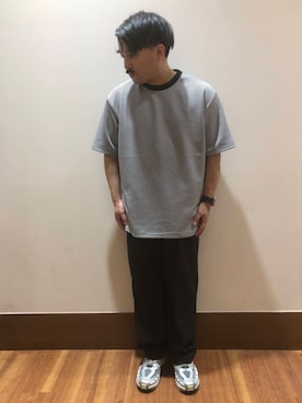 「定番」｜TORU OKIさん（メンズ・163cm）の夏コーディネート