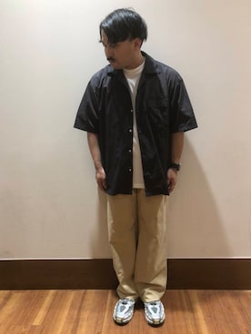 「定番」｜TORU OKIさん（メンズ・163cm）の夏コーディネート