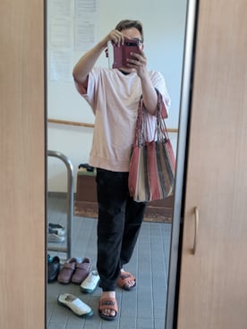 「VANS（バンズ）のアイテム」を使った、hiko5さん（メンズ・168cm）の夏コーディネート