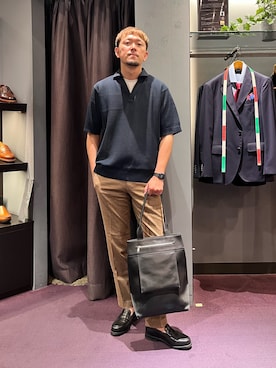 「アイテム（ポロシャツ）」を使った、kwbtさん（メンズ・176cm・30代）の夏コーディネート