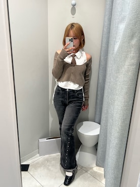 「OLIVE des OLIVE（オリーブデオリーブ）のアイテム」を使った、oliveakanechannさん（レディース・150cm）の夏コーディネート