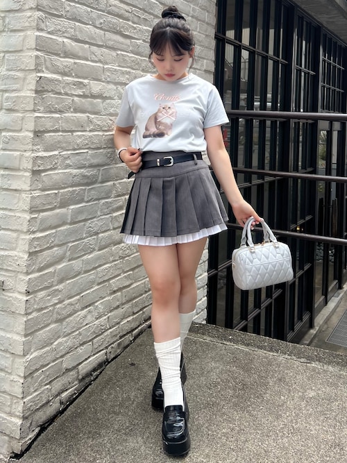 OLIVE des OLIVE 渋谷109店oliveakanechannさんのスカートを使っ