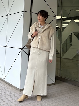 「アイテム（アンダーウェア）」を使った、gg_michikoさん（レディース・166cm）の秋コーディネート