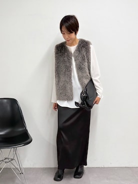 gg_michikoさん（骨格ナチュラル・レディース・166cm）の秋コーディネート