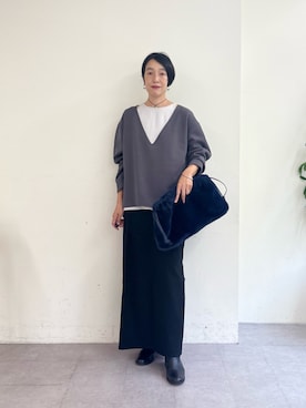 「ママ」｜gg_michikoさん（レディース・166cm）の秋コーディネート