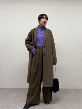 「GALLARDAGALANTE（ガリャルダガランテ）のアイテム（その他パンツ）」を使った、gg_michikoさん（レディース・166cm）の秋コーディネート