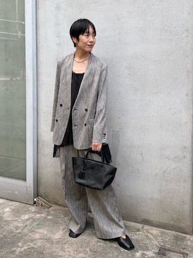 「アイテム（その他アウター）」を使った、gg_michikoさん（レディース・166cm）の冬コーディネート