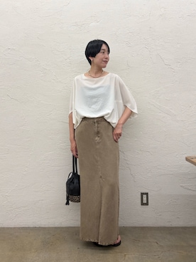 「ドルマン」｜gg_michikoさん（レディース・166cm）の夏コーディネート
