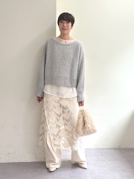 「アイテム（スリッポン）」を使った、gg_michikoさん（レディース・166cm）の秋コーディネート