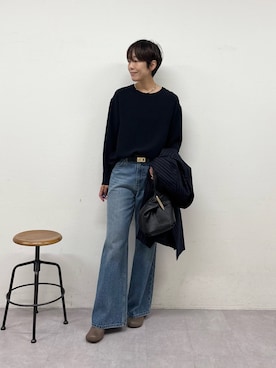 「アイテム（チョーカー）」を使った、gg_michikoさん（レディース・166cm）の秋コーディネート