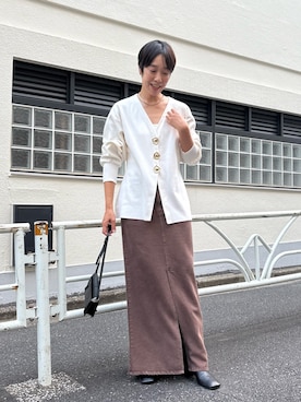 「アイテム（チョーカー）」を使った、gg_michikoさん（レディース・166cm）の秋コーディネート