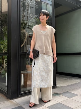 gg_michikoさん（レディース・166cm）の春コーディネート
