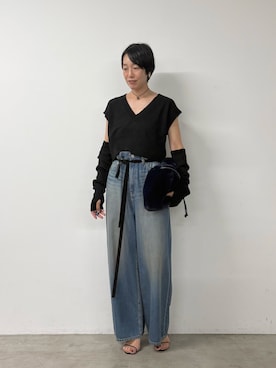 「UNFORM（アンフォーム）のアイテム」を使った、gg_michikoさん（レディース・166cm）の夏コーディネート