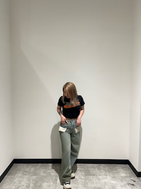 「ANAP（アナップ）のアイテム」を使った、Yukariさん（レディース・156cm）の夏コーディネート