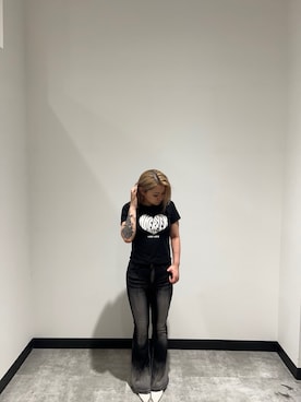 「ANAP（アナップ）のアイテム」を使った、Yukariさん（レディース・156cm）の夏コーディネート