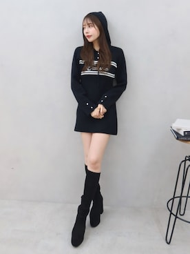 MOCAさん（骨格ナチュラル・レディース・162cm）の秋コーディネート