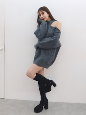 MOCAさん（骨格ナチュラル・レディース・162cm）の秋コーディネート